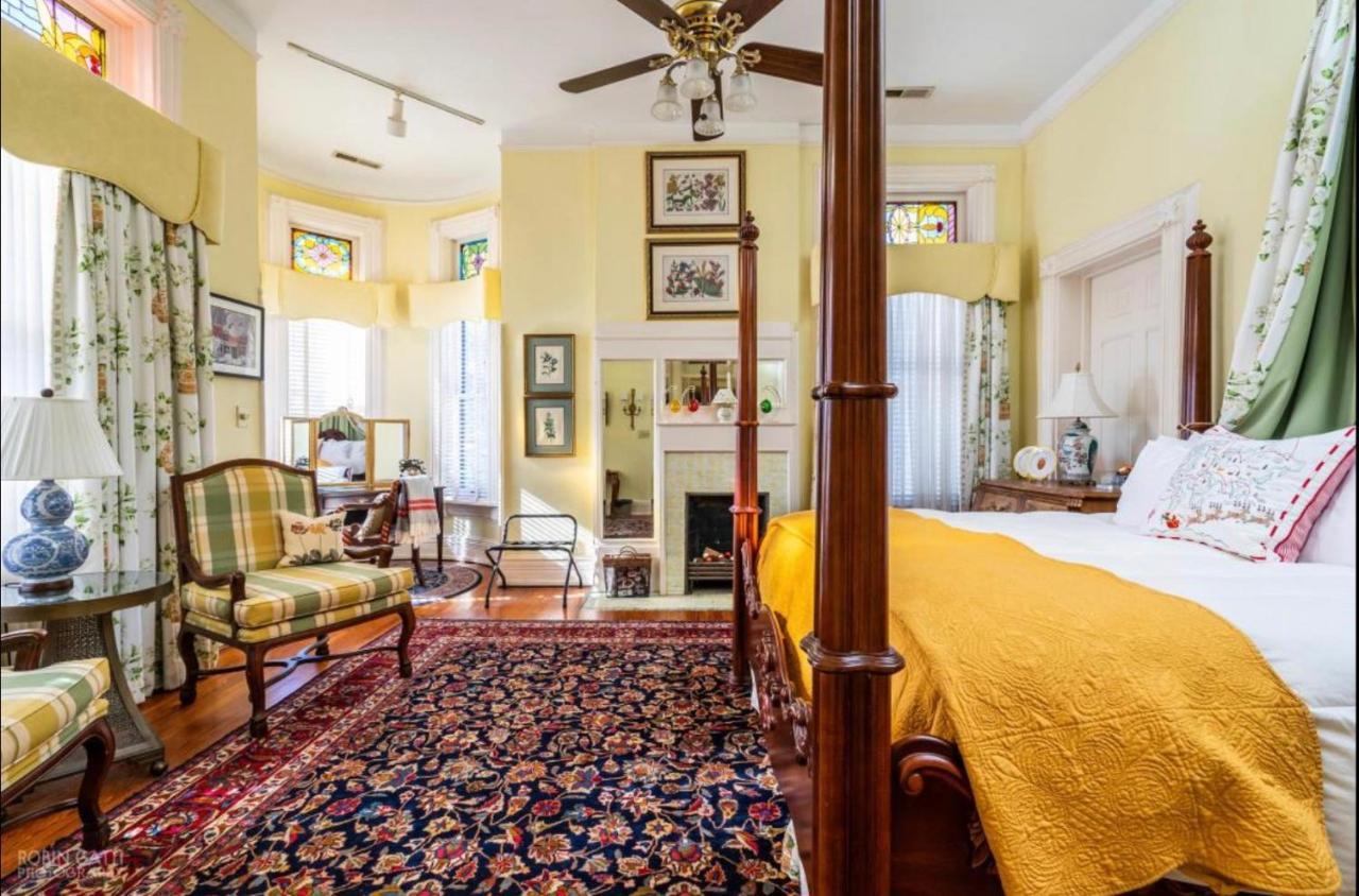 Burke Mansion Bed & Breakfast Macon Exterior foto