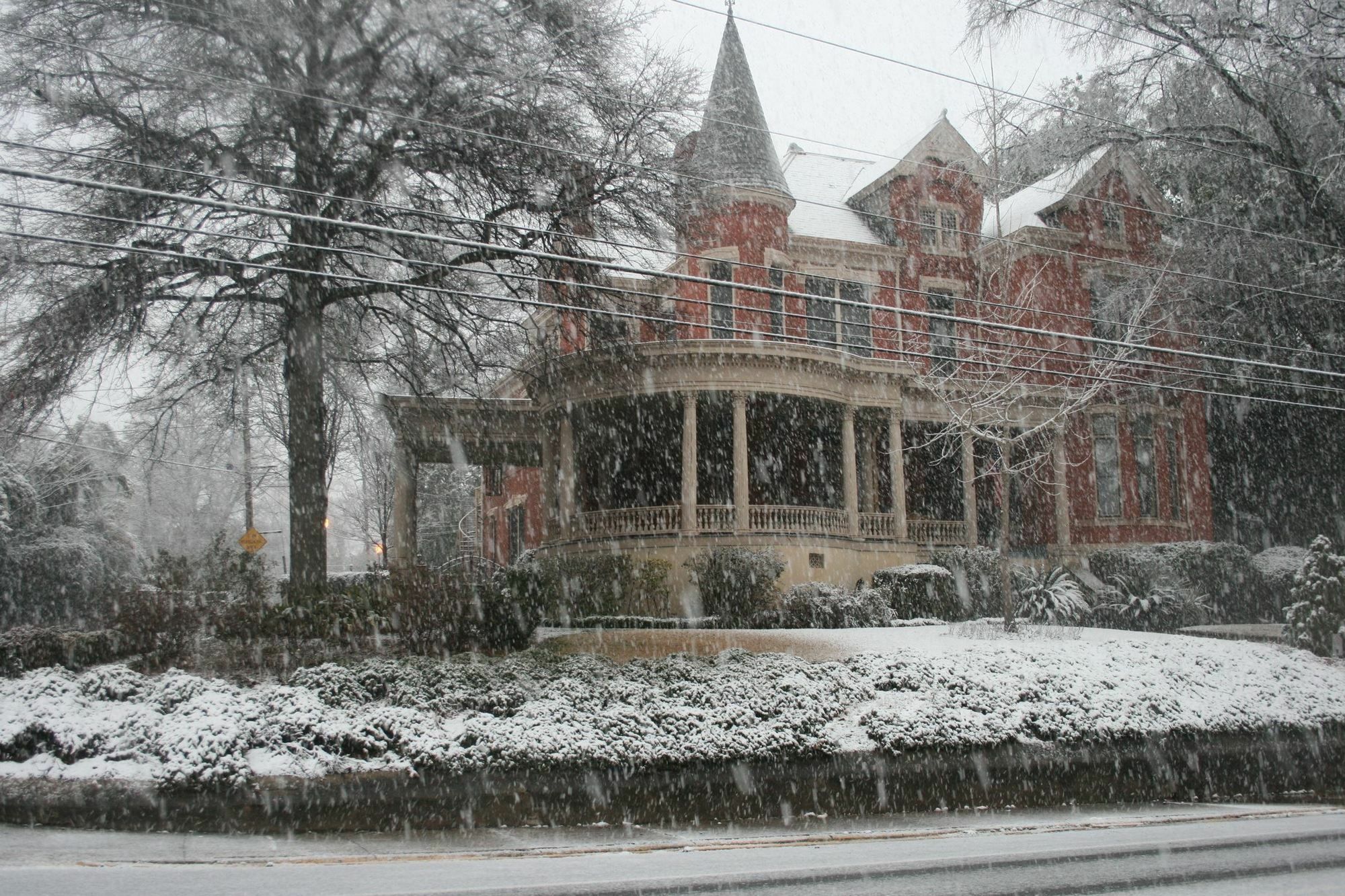 Burke Mansion Bed & Breakfast Macon Exterior foto